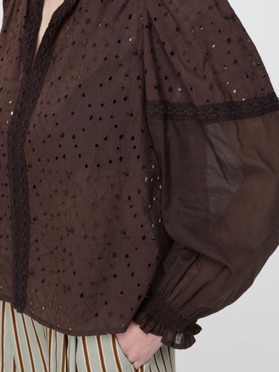 26SS 트윈셋 셔츠 261TF2114 12110 Brown - TWINSET