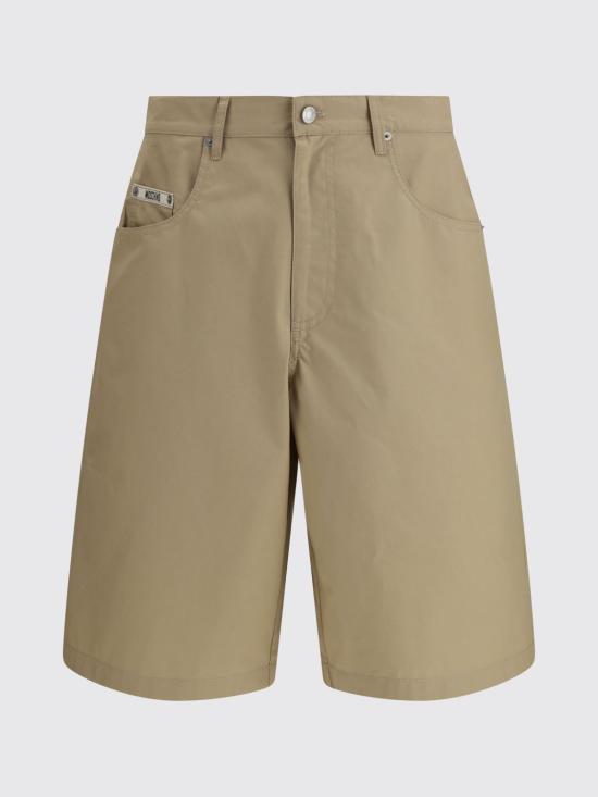 26SS 모스키노 숏팬츠 261ZZA03420218 0084 Brown - MOSCHINO