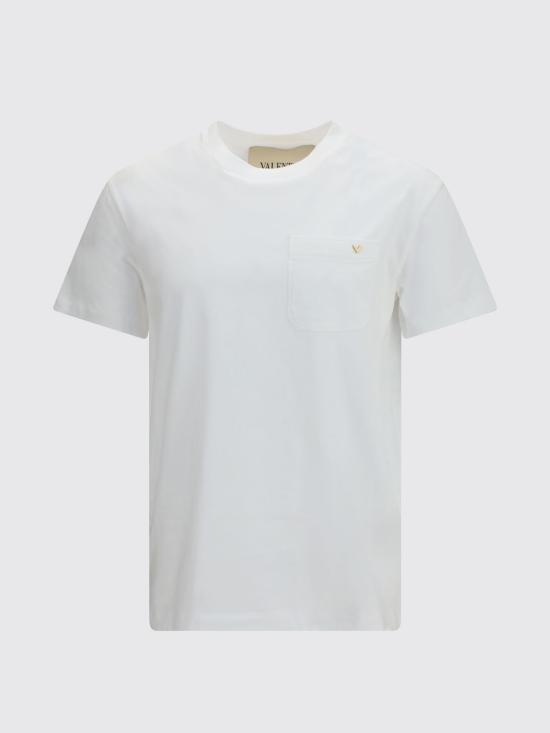 26SS 발렌티노 가라바니 반팔 티셔츠 8V0MG10VBGR 0BO White - VALENTINO GARAVANI