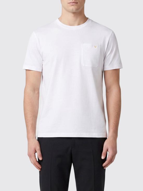 26SS 발렌티노 가라바니 반팔 티셔츠 8V0MG10VBGR 0BO White