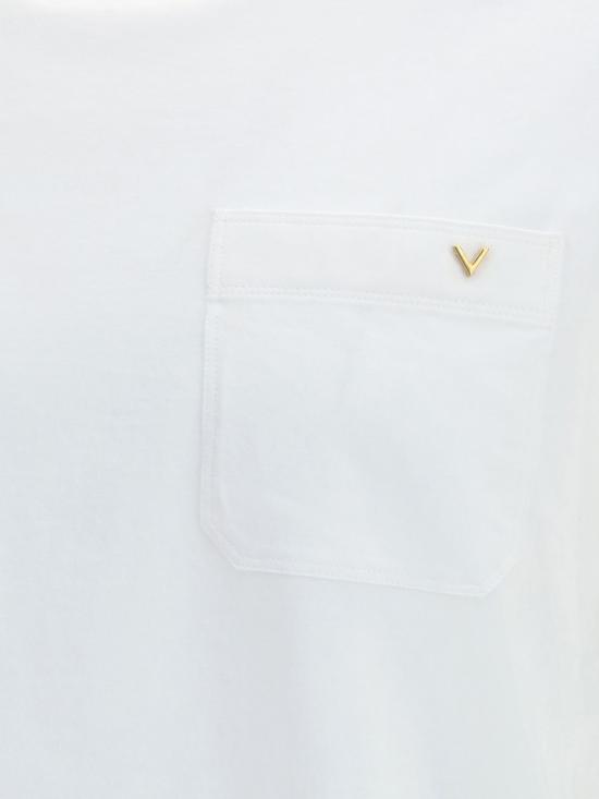 26SS 발렌티노 가라바니 반팔 티셔츠 8V0MG10VBGR 0BO White - VALENTINO GARAVANI