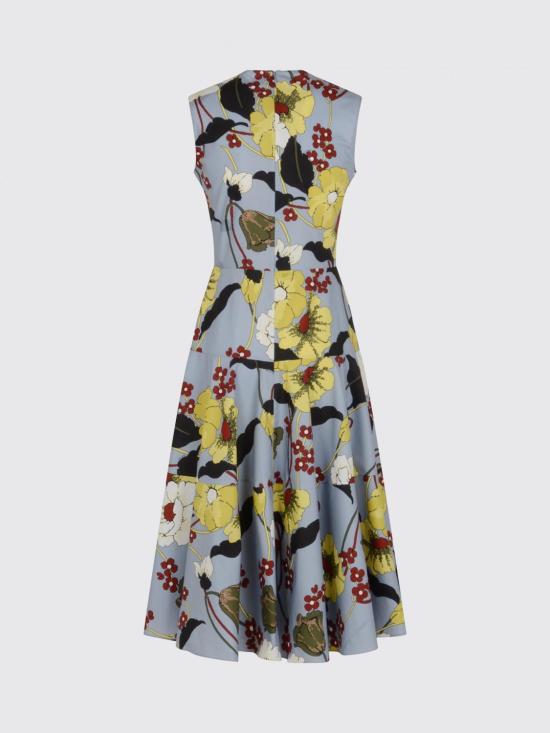 26SS 마르니 롱 원피스 ABMA1551A1UTC581 MFB31 Blue - MARNI