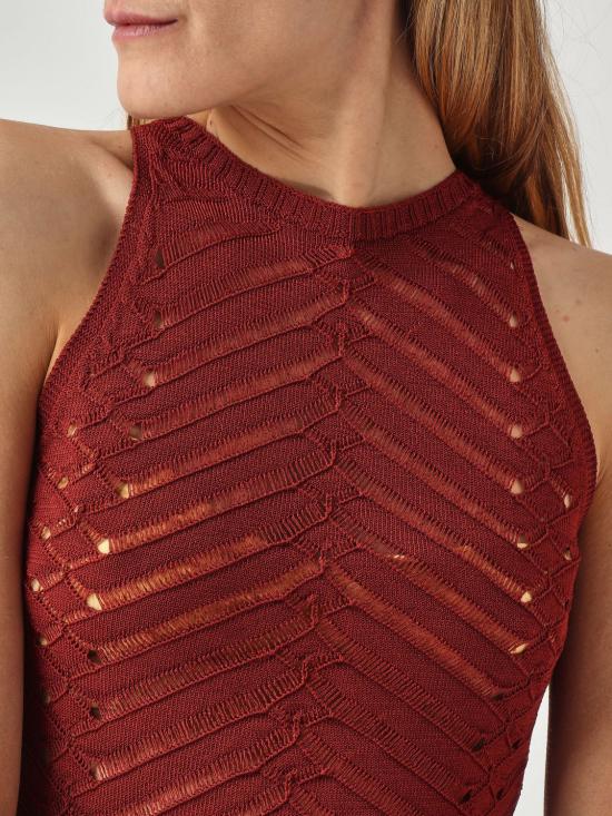 26SS 트윈셋 민소매 티셔츠 261TT3103 13332 Brown - TWINSET