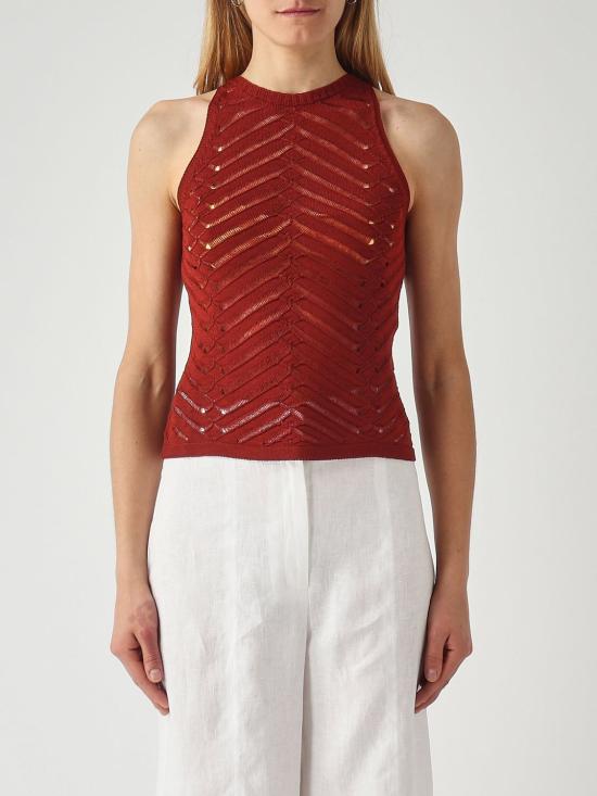 26SS 트윈셋 민소매 티셔츠 261TT3103 13332 Brown