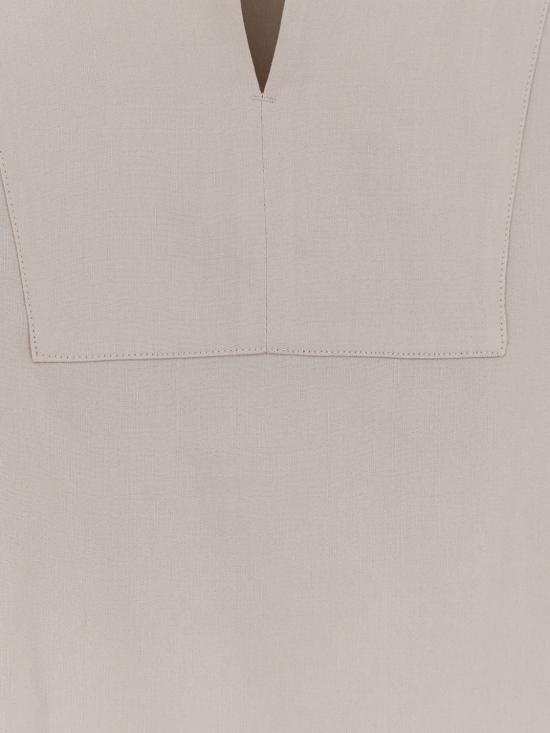 26SS 막스마라 반팔 티셔츠 2611191019600 002 Beige - MAX MARA