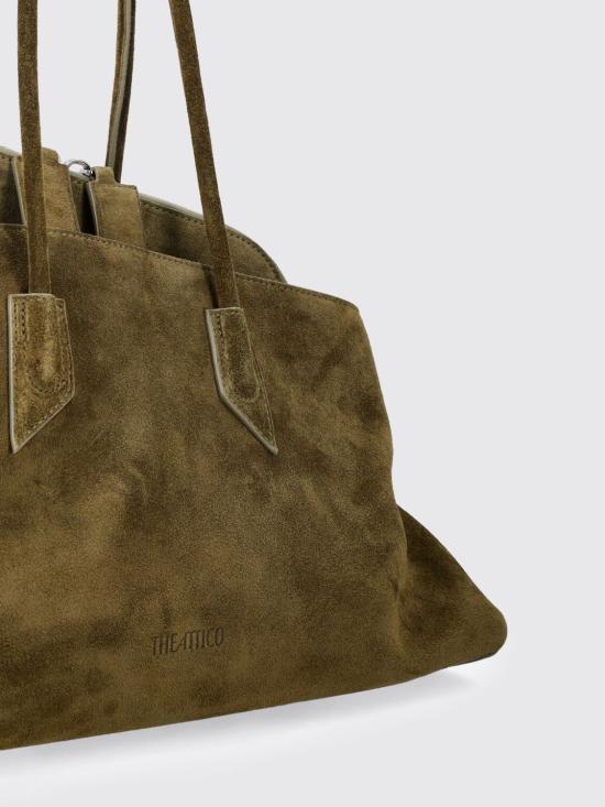 26SS 디 아티코 라 파세지아타 미디엄 탑 핸들 백 250WAH00054LBT007AA 853 Kaki - THE ATTICO