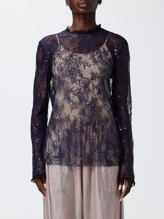 26SS 알베르타 페레티 블라우스 02181620 0290 Blue