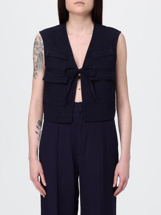 26SS 바레나 민소매 티셔츠 GLD55194146 170 Navy