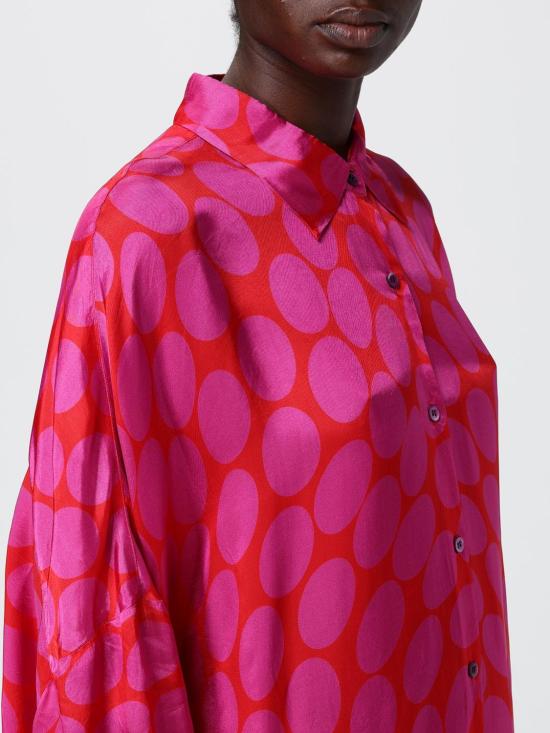 26SS 드리스 반 노튼 셔츠 2610107003017 304 Fuchsia - DRIES VAN NOTEN