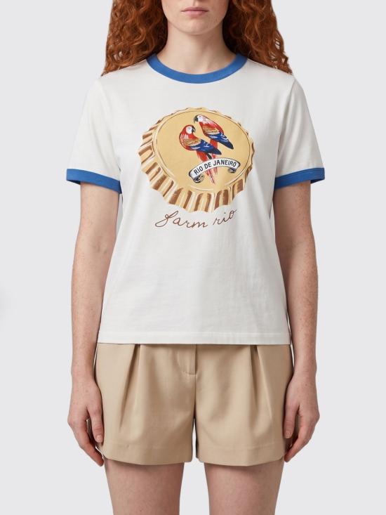 26SS 팜 리오 반팔 티셔츠 348548 L0025 White