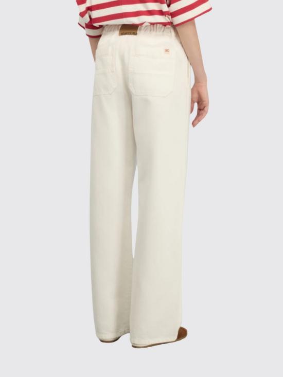 26SS 세미쿠튀르 스트레이트 팬츠 Y6SY25 A010 White - SEMI-COUTURE