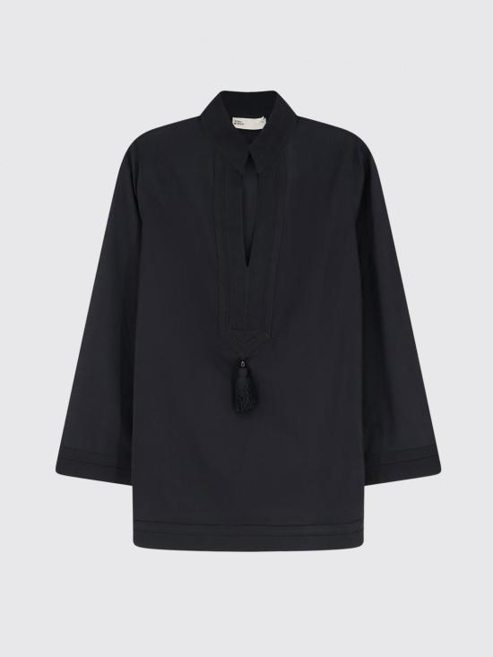 26SS 토리버치 숏 원피스 83308 001 Black - TORY BURCH