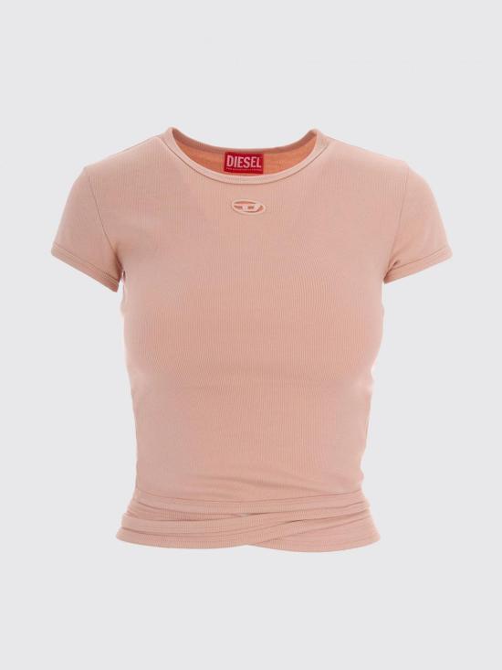 26SS 디젤 반팔 티셔츠 A211970EJAI 7AW Pink - DIESEL