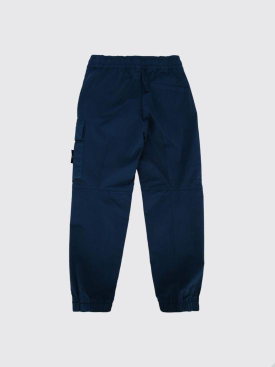 26SS [키즈] 스톤 아일랜드 트레이닝/조거 팬츠 3100003S0001 V0028 Blue 1 - STONE ISLAND