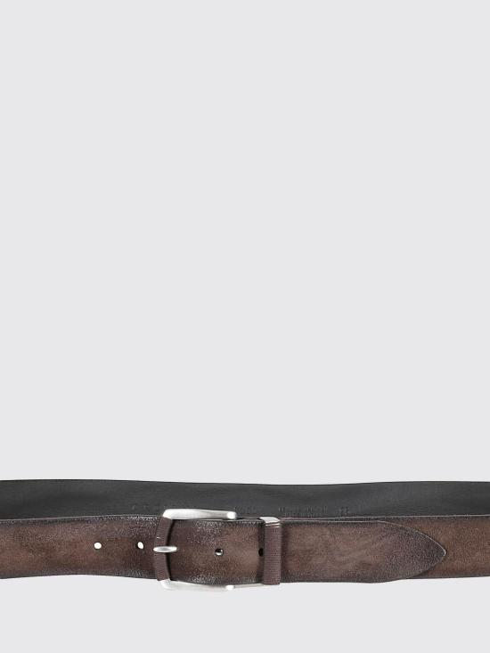 26SS 오르치아니 가죽 벨트 U08380HNT T MORO Brown - ORCIANI