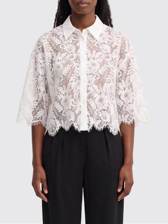 26SS 마이클 코어스 셔츠 MS64101KQ9 100 White