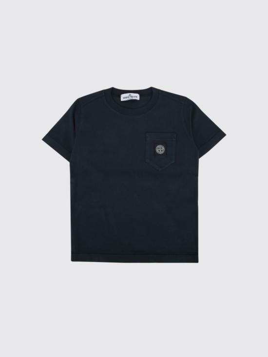 26SS [키즈] 스톤 아일랜드 티셔츠 2100003S0047 V0020 Navy