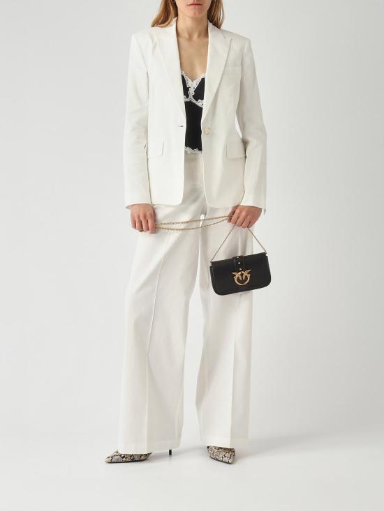 26SS 핑코 스트레이트 팬츠 104929A34I Z05 White - PINKO