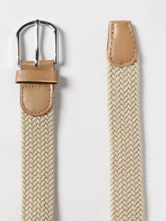 26SS [키즈] 제커슨 가죽 벨트 J5119HS26 RE102 Ecru - JECKERSON