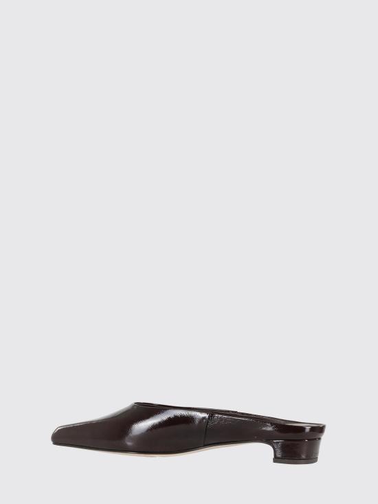 26SS 포에베 뮬/슬리퍼 OF52 20120 Mahogany - POEVE