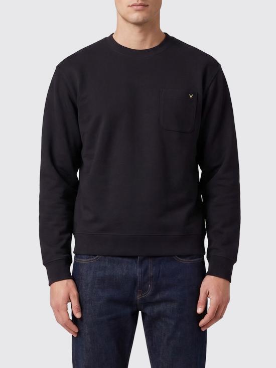 26SS 발렌티노 가라바니 긴팔 티셔츠 8V0MF28RBHH 0NO Black