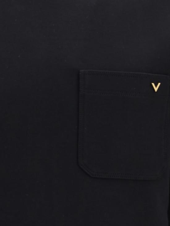 26SS 발렌티노 가라바니 긴팔 티셔츠 8V0MF28RBHH 0NO Black - VALENTINO GARAVANI