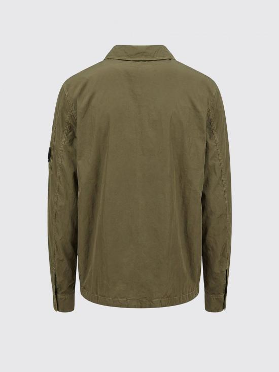 26SS 씨피 컴퍼니 크롬-R 렌즈 오버 셔츠 RSCMOS710A005904G 683 Green - C.P. COMPANY