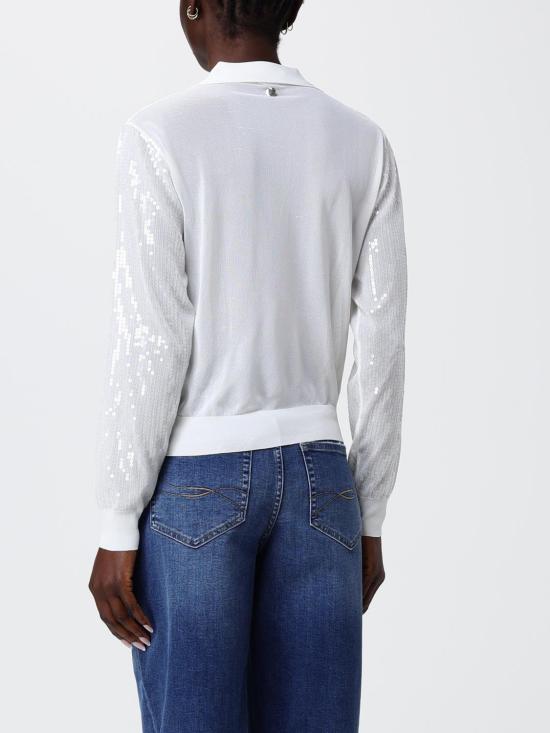 26SS 리우조 폴로 티셔츠 WA6218MA68R P9691 White - LIU JO