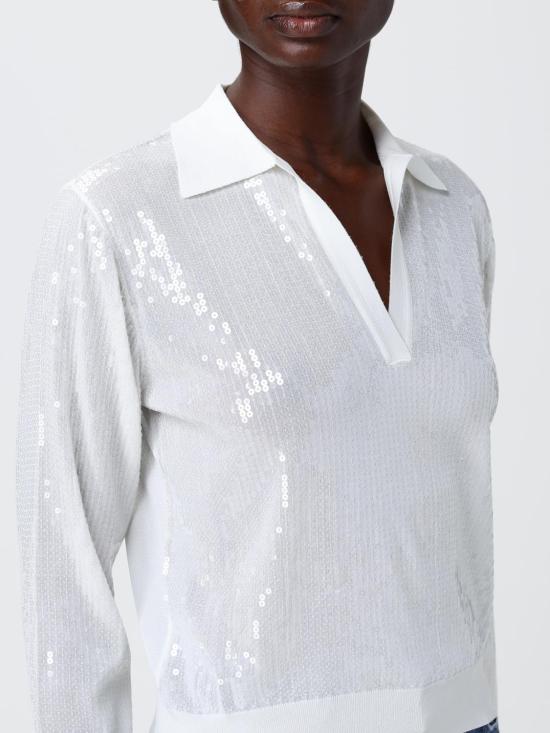 26SS 리우조 폴로 티셔츠 WA6218MA68R P9691 White - LIU JO