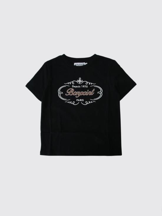 26SS [키즈] 봉쁘앙 티셔츠 S06BTSK00007 199A Black