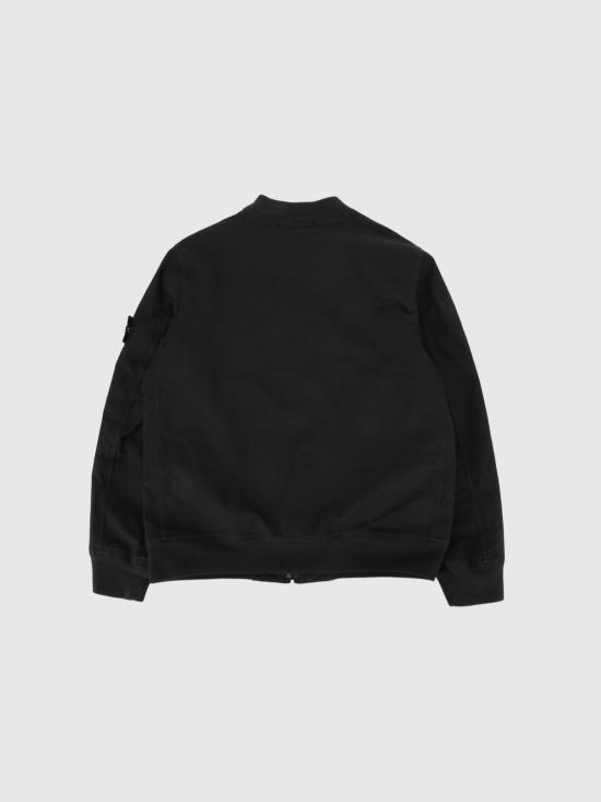 26SS [키즈] 스톤 아일랜드 캐주얼 자켓 4100005S0001 V0029 Black 1 - STONE ISLAND
