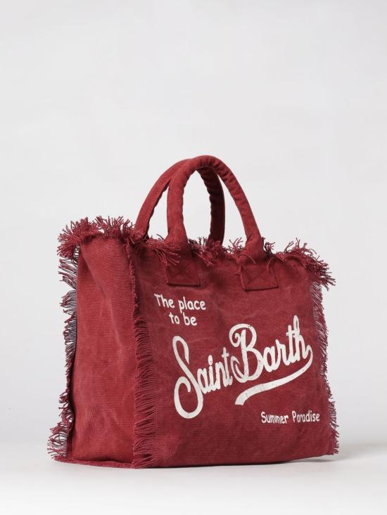 26SS 세인트바쓰 토트백 VANI001 00171L Red - MC2 SAINT BARTH