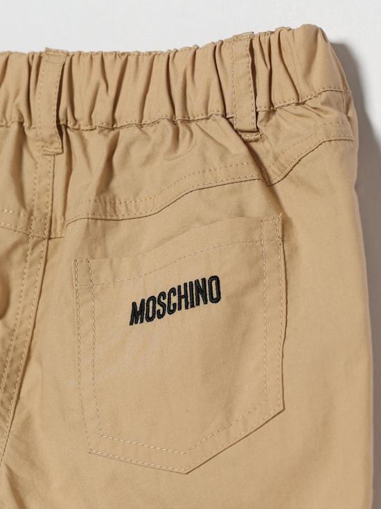 26SS [키즈] 모스키노 쇼츠/버뮤다 MNQ00RLLA10 20829 Cream - MOSCHINO