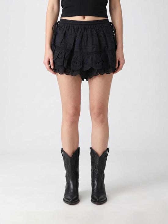 26SS 이자벨마랑에뚜왈 숏팬츠 SH0255FAD1J05E 01BK Black