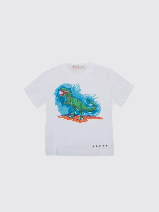 26SS [키즈] 마르니 티셔츠 M01713M00RFMT305U 0M100 White