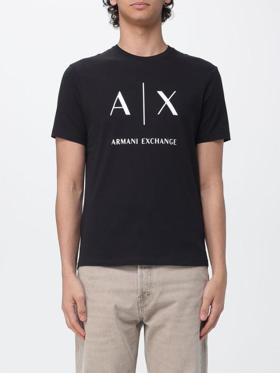 26SS 알마니 반팔 티셔츠 XM002683AF10356 UC001 Black