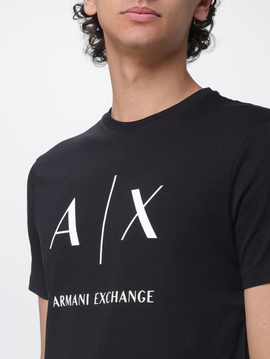 26SS 알마니 반팔 티셔츠 XM002683AF10356 UC001 Black - ARMANI