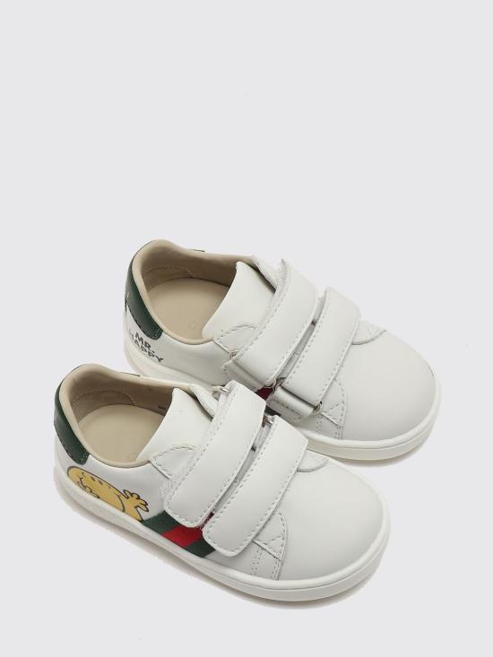 26SS [키즈] 구찌 스니커즈 858455COWB0 9085 White - GUCCI