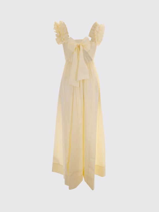 26SS 리우조 롱 원피스 CA6278TS246 P9640 Yellow - LIU JO