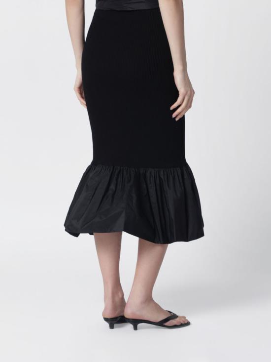 26SS 파투 롱 스커트 KN3488090 999B Black - PATOU