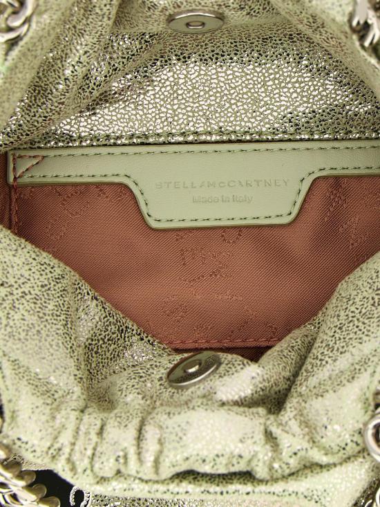 26SS 스텔라 맥카트니 팔라벨라 드로스트링 숄더백 7B0144WP0301 3038 Green - STELLA MCCARTNEY