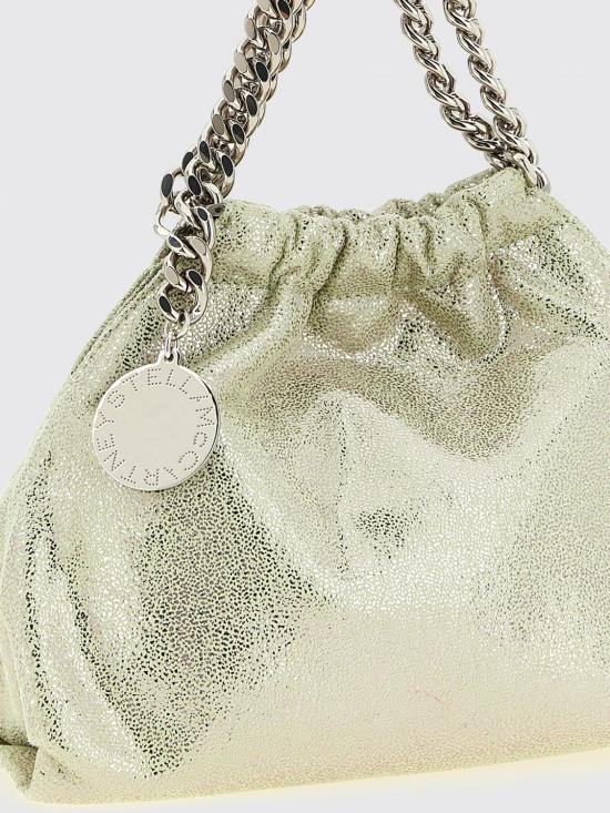 26SS 스텔라 맥카트니 팔라벨라 드로스트링 숄더백 7B0144WP0301 3038 Green - STELLA MCCARTNEY