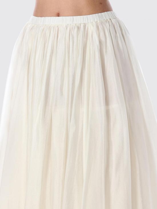 26SS 더 가먼트 롱 스커트 22278 001 White - THE GARMENT