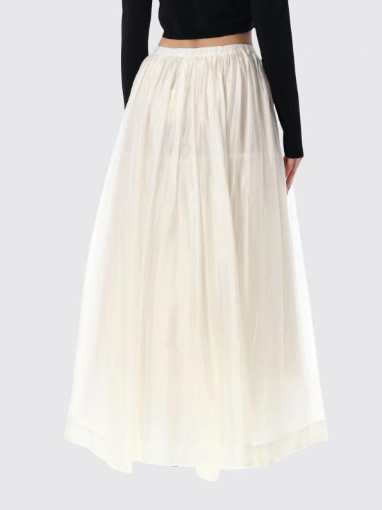 26SS 더 가먼트 롱 스커트 22278 001 White - THE GARMENT