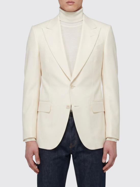 26SS 톰포드 수트 자켓 JLSPF2S0179 WAC White