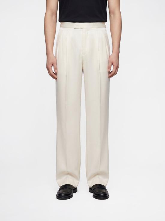 26SS 톰포드 수트 팬츠 PLMD04S0179 WAC White