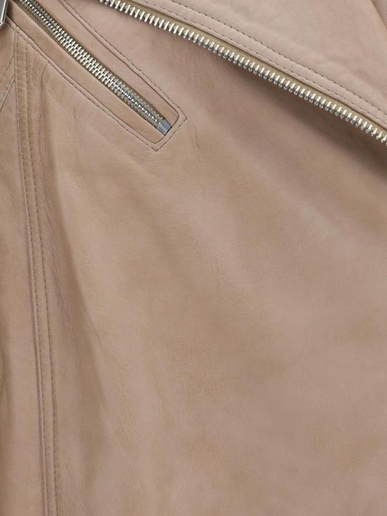 26SS 핑코 바이커 자켓 106231A31X I31 Beige - PINKO