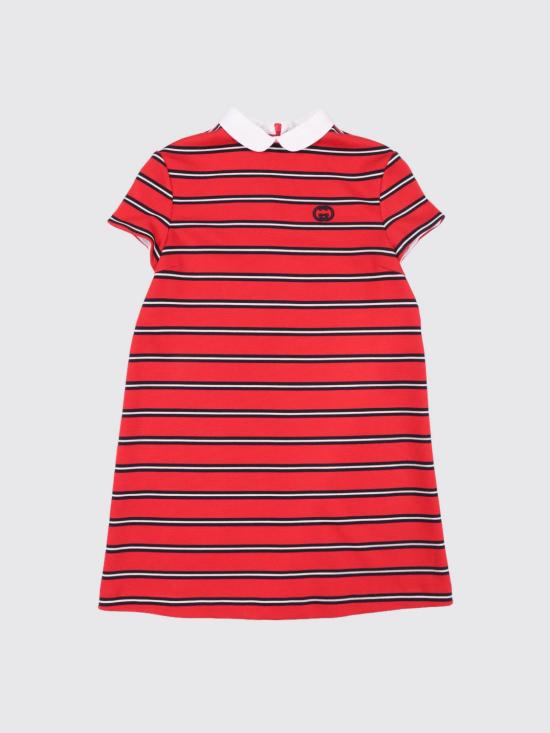 26SS [키즈] 구찌 원피스 852176XJHR1 6193 Red