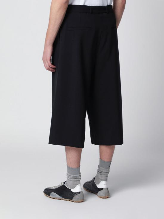 26SS 드리스 반 노튼 숏팬츠 209543249 900 Black - DRIES VAN NOTEN