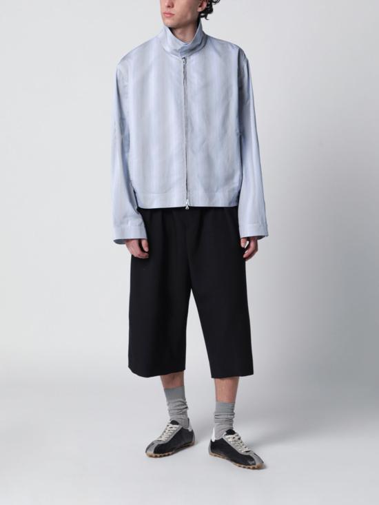 26SS 드리스 반 노튼 숏팬츠 209543249 900 Black - DRIES VAN NOTEN
